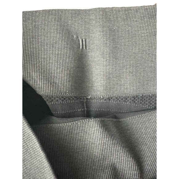 LULULEMON Womens Gray Knit Laser Leggings Sz 8 - Picture 7 of 7